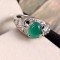 redgem 925 silver ring for women natural onyx green 7x9 mm oval jarg437 women's fashion redgem 925 silver ring for women natural onyx green 7x9 mm oval redgem 1616