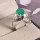 redgem 925 silver ring for women natural onyx green 8x10 mm oval jarg439 women's fashion redgem 925 silver ring for women natural onyx green 8x10 mm oval redgem 1618