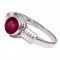 redgem 925 silver ring for women and girls natural ruby pink 6 mm round jarg48 women's fashion redgem 925 silver ring for women and girls natural ruby pink 6 mm round redgem 1011