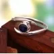 redgem 925 silver ring for women and girls natural blue sapphire 5 mm round jarg53 women's fashion redgem 925 silver ring for women and girls natural blue sapphire blue 5 mm round redgem 1015