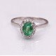 redgem 925 silver ring for women precious gem natural emerald green 5x7 mm oval jarg55 women's fashion redgem 925 silver ring for women precious gem natural emerald green 5x7 mm oval redgem 1017