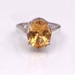 Redgem 925 Silver Ring for Women and Girls Natural Citrine Yellow 10X12 MM Oval redgem 925 silver ring for women and girls natural citrine yellow 9x11 mm oval jarg52 women's fashion redgem 925 silver ring for women and girls natural citrine yellow 9x11 mm oval redgem 1014