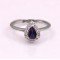 redgem 925 silver ring for women and girls natural iolite blue 4x6 mm pear jarg75 women's fashion redgem 925 silver ring for women and girls natural iolite blue 4x6 mm pear redgem 1037