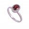 redgem 925 silver ring for women natural garnet red 5x7 mm oval jarg8 women's fashion redgem 925 silver ring for women natural garnet red 5x7 mm oval redgem 972