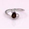 redgem 925 silver ring for women natural tourmaline brown 5x7 mm pear jarg80 women's fashion redgem 925 silver ring for women natural tourmaline brown 5x7 mm pear redgem 1041