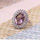 redgem 925 silver ring for women precious gem natural amethyst purple 10x14 mm oval jarg82 women's fashion redgem 925 silver ring for women precious gem natural amethyst purple 10x14 mm oval redgem 1043