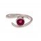 redgem 925 silver ring for women and girls natural ruby pink 5 mm round jarg96 women's fashion redgem 925 silver ring for women and girls natural ruby pink 5 mm round redgem 1055